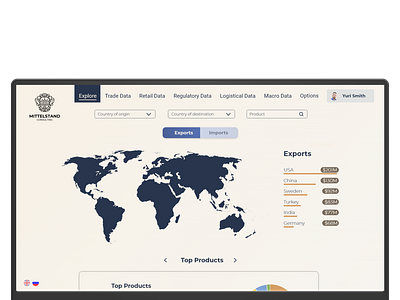 Data Visualization design filters homepage info information map navigation bar tabbar ui ui ux ui 100 ui design visualisation website