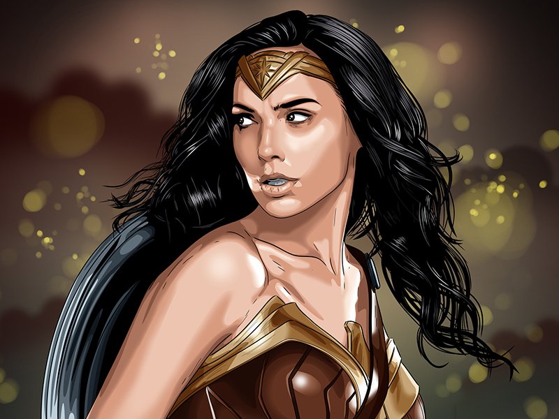 Wonder Woman - BvS Version by Vassilis Dimitros on Dribbble