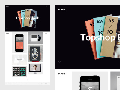 MADE - First Sneak-Peek design made mario maruffi portfolio theme themebull tumblr tumblr theme ui understandable