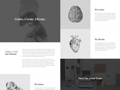 About Us Page for Divi about creative elegantthemes layout page post web website wordpress