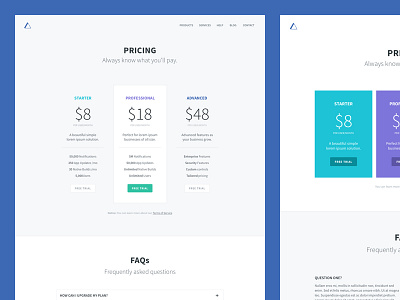 Pricing Pages