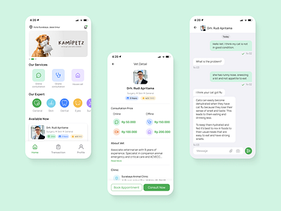 Kamipetz - Mobile Vet App