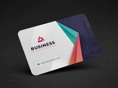 Elegant Business Card Design adobe illustrator adobe photoshop adobexd branding businesscard design fade graphic design