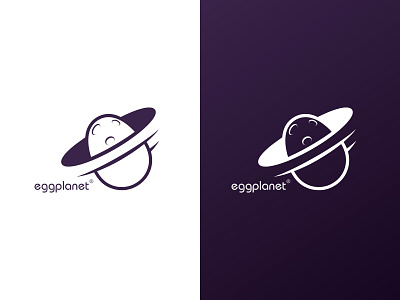 Eggplanet Logo Concept adobe illustrator adobe photoshop adobexd concept concept design design fade light logo logoconcept logodesign typography ui vector