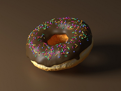 Donut with icing