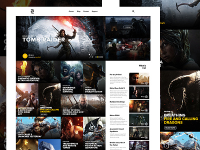 Another magazine concept v2 blog clean grid magazine masonry minimal slider typography ui web webdesign