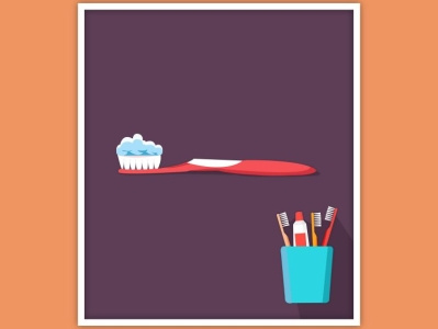 Do you also cloud the Toothpaste? creativity graphic graphic design graphic design illustrator
