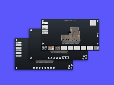 Virtual Immo 3D engine 3d 3dengine design ui ux