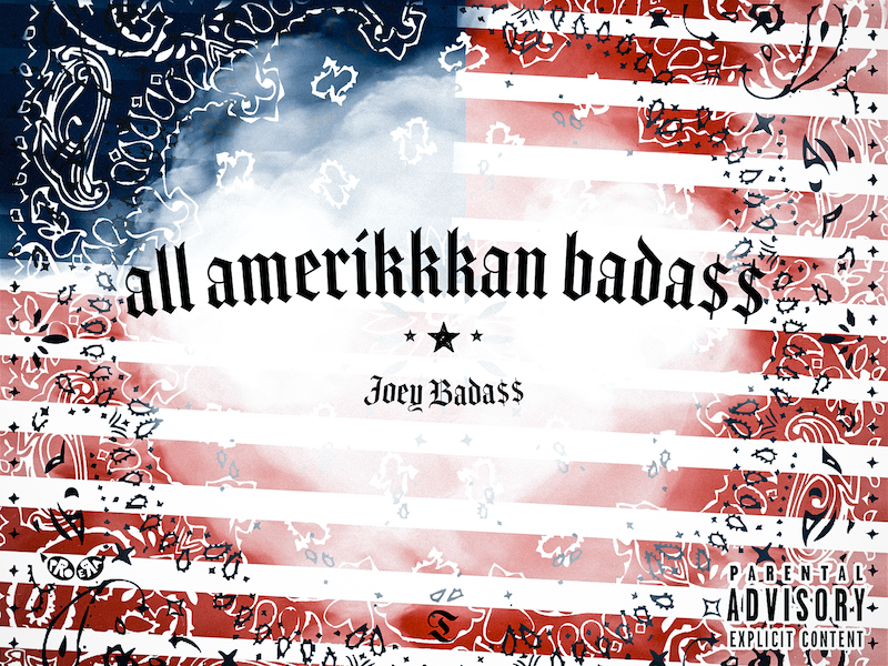 ALL AMERIKKKAN BADA$$ north america usa freedom jazz music album cover album art rap hip hop joey bada$$