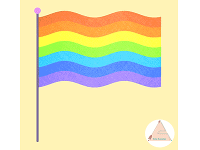 Flag Lgbt 2dgraphics animation bisexual design gay gif graphics graphicsdesign lesbian lgbt motiondesign