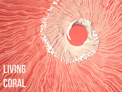 Living coral 2019 color 2019 trends 2dgraphics 3d 3d animation 3d motion design animation animation 2d animations cinema4d color of 2019 coral coral color graphicsdesign illustration line living coral motion design motion design trends 2019 trend color