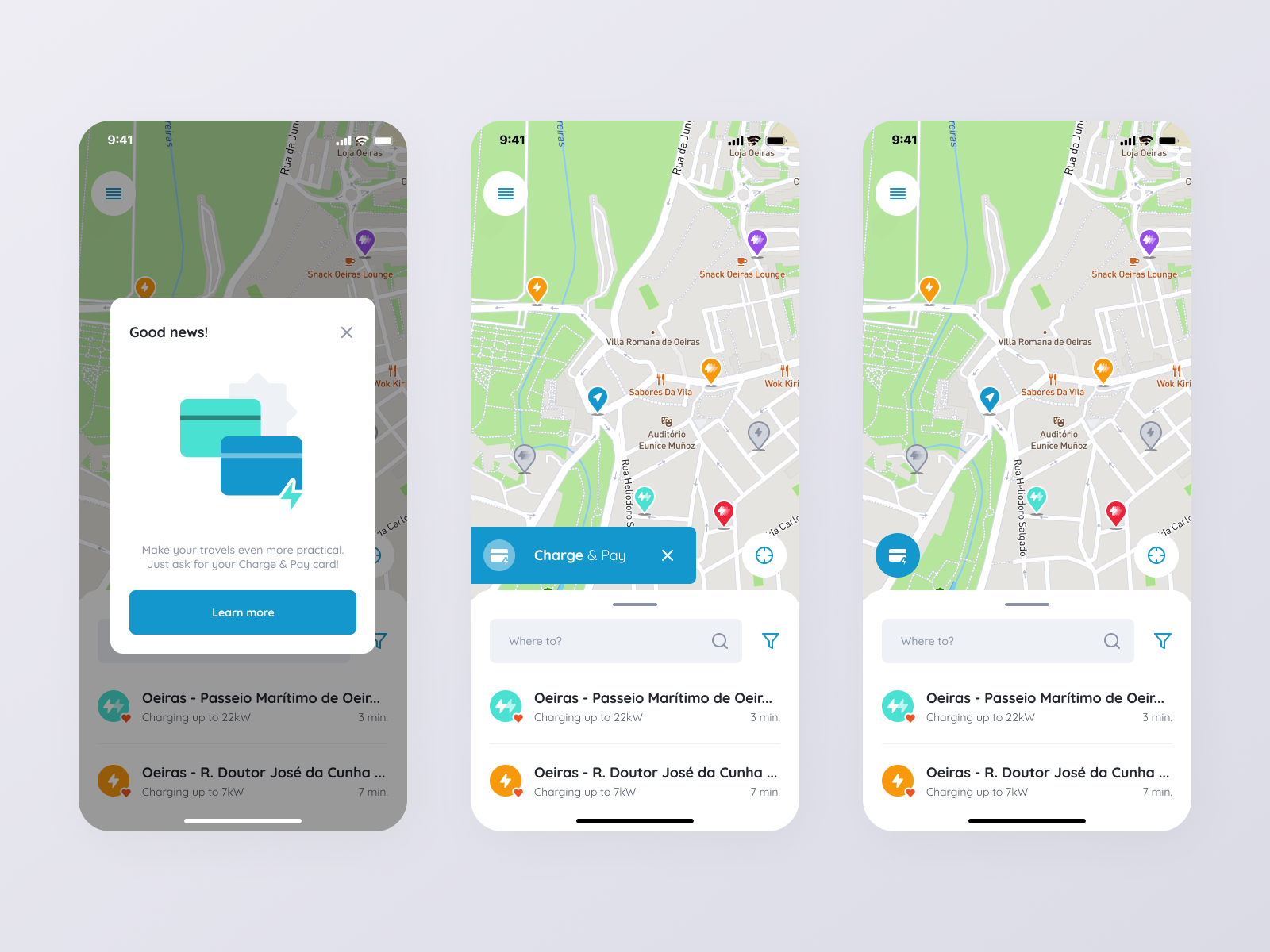 Charge & Pay by Lucas Castro on Dribbble
