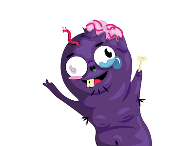 Baby Zombie, doo doo doo doo doo doo | Character Concept Study art design illustration illustrator vector