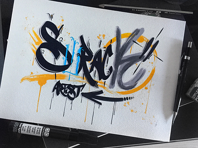 • SuracK • art calligraphie drawing handstyle handwriter illustration sketch