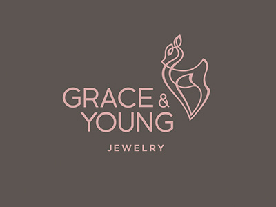 Grace&Young Jewelry / logo design design jewelry logo