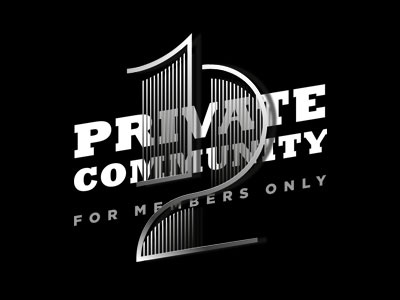 Logo for private business club "12" business club logo