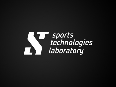 Logo for STL / sports technologies laboratory fit logo sport