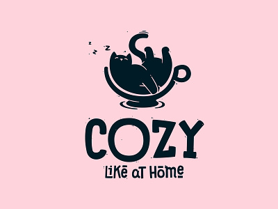 Logo for cafe COZY cafe cozy logo