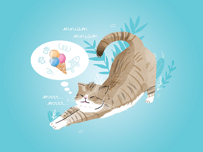 Kitty art cat design illustration kitty
