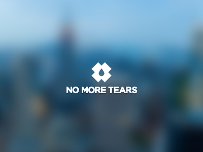 No More Tears logo identity illustrator logo logotype vector x