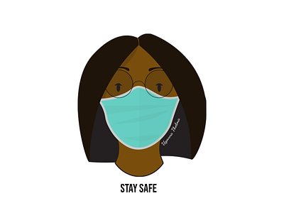 STAY SAFE covid19 illustration mask safety socialdistancing staysafe