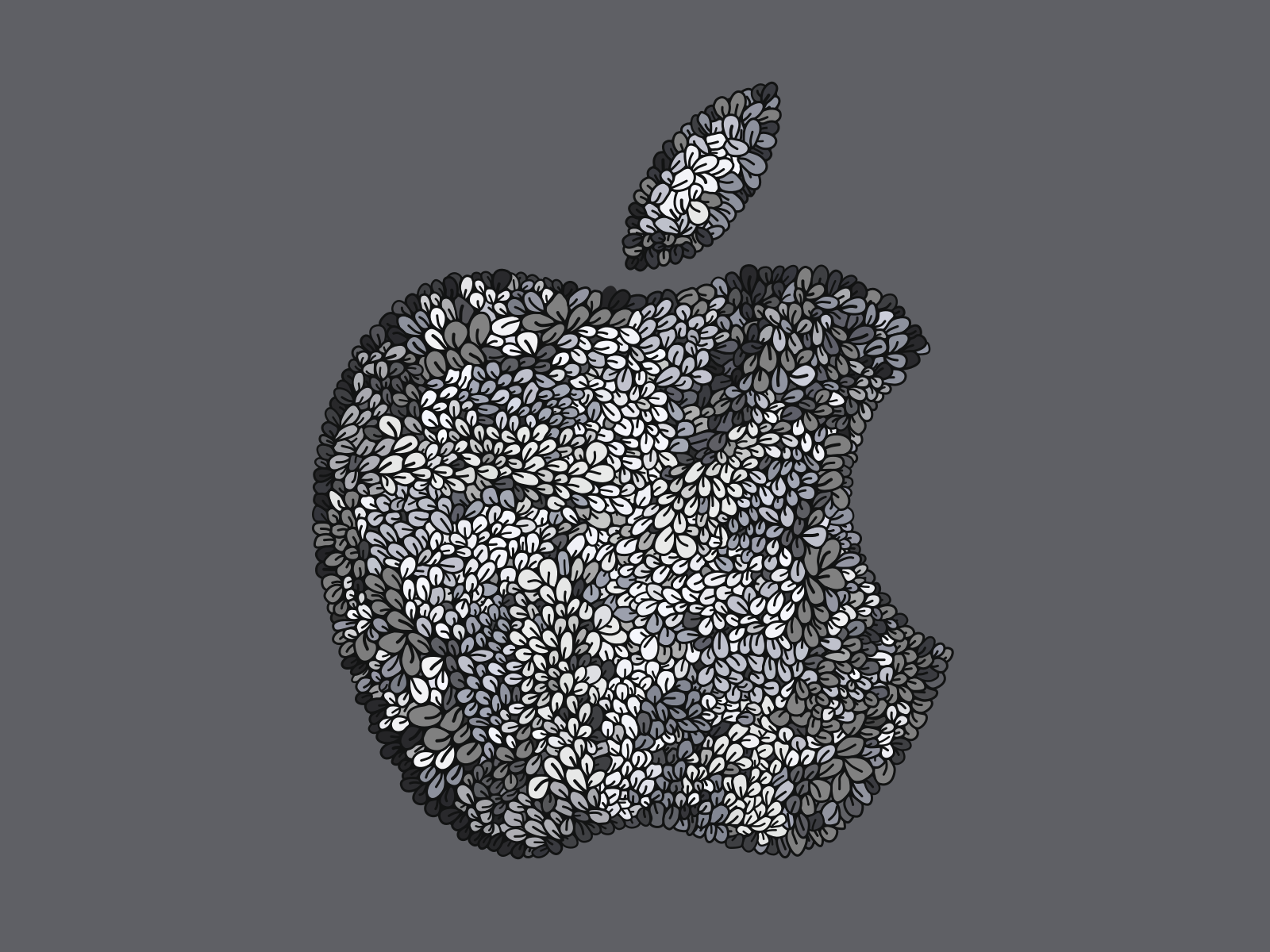 Apple logo Cut Out Stock Images & Pictures - Alamy
