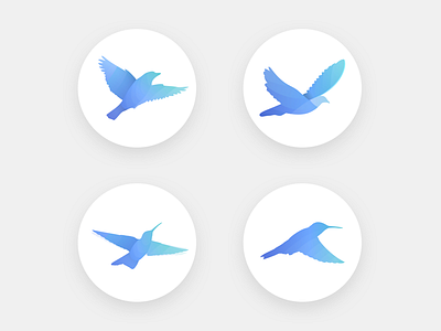 Modern Birds Icons bird week birds icons modern icons modern logos vector icons