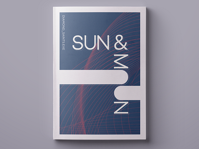 Sun & Moon book illustration print typography