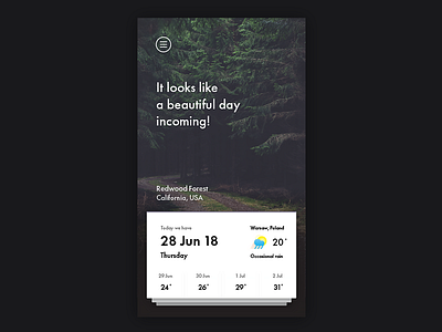 Weather & Calendar App