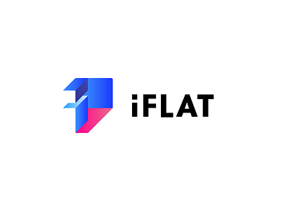 iFlat Concept (2nd version) brand concept logo