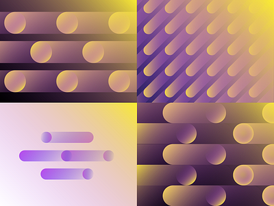 Vintage gradients for IncomeeApp branding gradients key visual