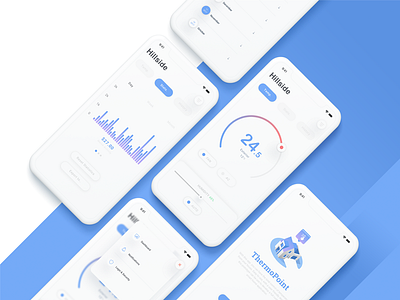 ThermoPoint concept thermo thermometer thermostat ui uiux ux