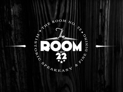 The Room No. 22 branding typography