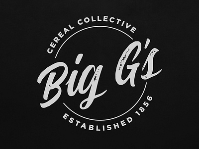Big G's Cereal Collective branding cereal design graphic logo typography vector