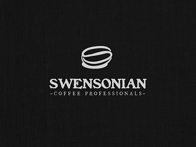 Swensonian Coffee Professionals coffee illustration logo typography