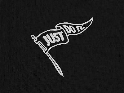 Just Do It pennant