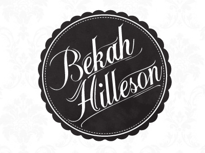 Bekah Website Logo/Stamp