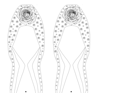 NeedleDustXSheetalsancheti Jutti Design design sketch