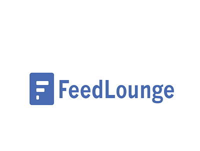 FeedLounge logo adobe illustrator designing illustrator logo logo design logo making