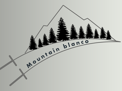 Ski Mountain Logo - Day 8 adobe illustrator branding design designing illustration illustrator logo logo design ui vector