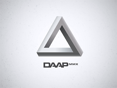 DAAP MMX Logo illustrator logo typestyle vector