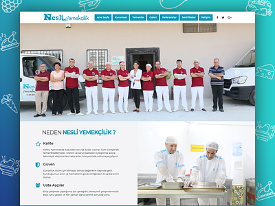 Nesliyemekcilik-webdesign bootstrap bussines web design c coder css design developer html java javascript jquery landing landing page php vue vuejs web web design webdesign website