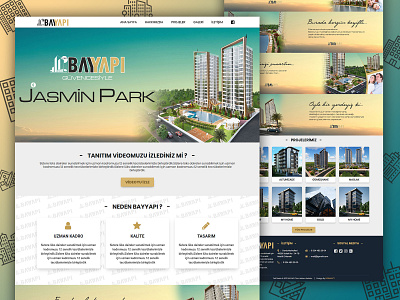 Bayyapı Home Page bootstrap4 bussines web design css3 html5 javascript jquery landing page web design website