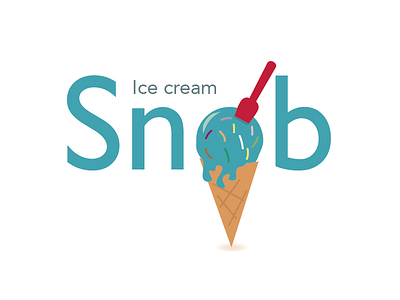 Snob ice cream 27 dailylogo dailylogochallenge day
