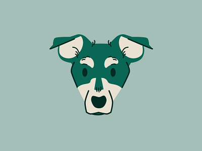 A Third Barley dog illustration vector art vector illustration