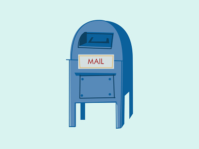 Giftly Mailbox giftly illustration mailbox vector art vector illustration
