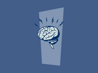 Brain Power brain illustration vector art vector illustration