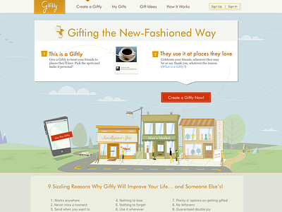 Giftly Home Page