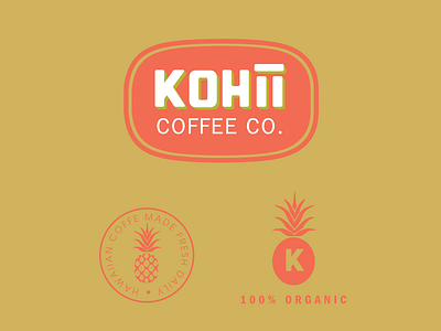 Kohii Coffee Concept #1 branding coffee coffee shop logo