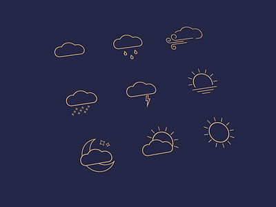 Weather Ui Icons